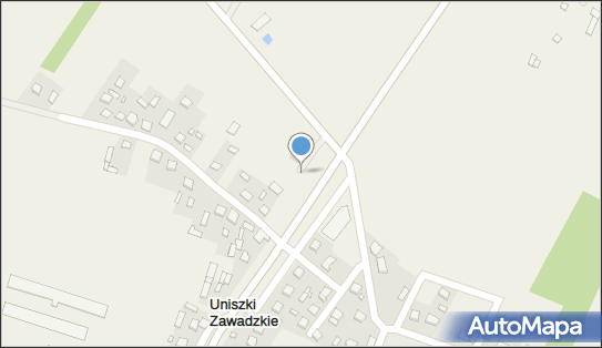 Paczkomat InPost UNZA01BAPP, Uniszki Zawadzkie 42A 06-513