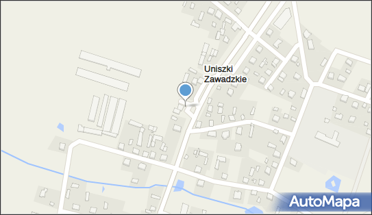 Paczkomat InPost UNZA01M, Uniszki Zawadzkie 55, Uniszki Zawadzkie 06-513