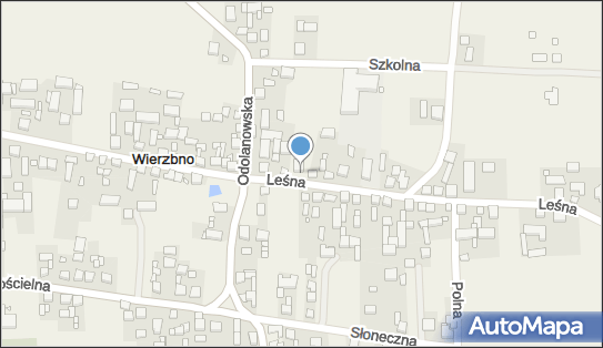 Paczkomat InPost VBO01M, Leśna 5, Wierzbno 63-430