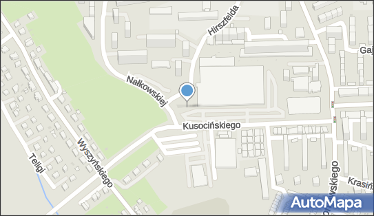 Paczkomat InPost WAL02N, Kusocińskiego 4, Wałbrzych 58-309