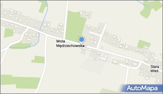 Paczkomat InPost WAM01M, Wola Mędrzechowska 172 33-221