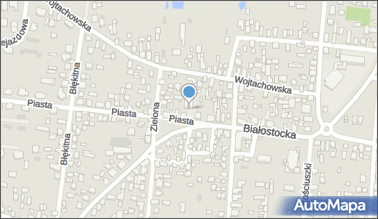 Paczkomat InPost WAS01M, Białostocka 36, Wasilków 16-010