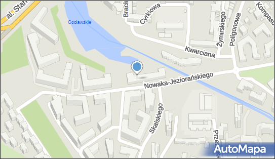 Paczkomat InPost WAW01PH, Jeziorańskiego 44/LU9, Warszawa 03-982