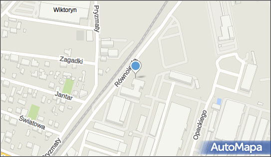 Paczkomat InPost WAW03G, Równoległa 4A, Warszawa 02-235