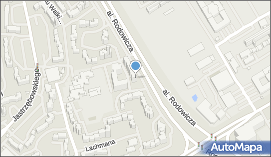 Paczkomat InPost WAW03H, al. Jana Rodowicza Anody 22, Warszawa 02-786