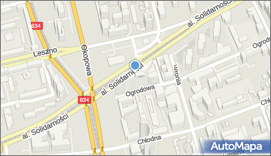 Paczkomat InPost WAW06HO, Ogrodowa 58, Warszawa 00-876