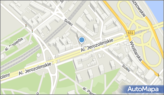 Paczkomat InPost WAW07HO, Solec 81B, Warszawa 00-382