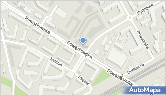 Paczkomat InPost WAW07H, Powązkowska 40, Warszawa 01-797