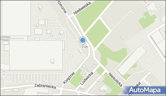 Paczkomat InPost WAW08N, Zabraniecka 20 / Rzeczna 20, Warszawa 03-872