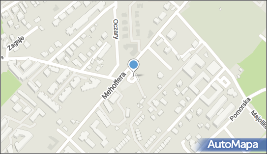 Paczkomat InPost WAW09APP, Mehoffera 52, Warszawa 03-144