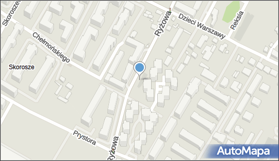 Paczkomat InPost WAW101H, Ryżowa 41, Warszawa 02-495