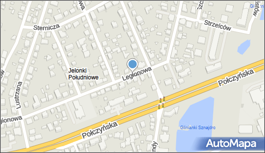 Paczkomat InPost WAW101N, Legionowa 3, Warszawa 01-343