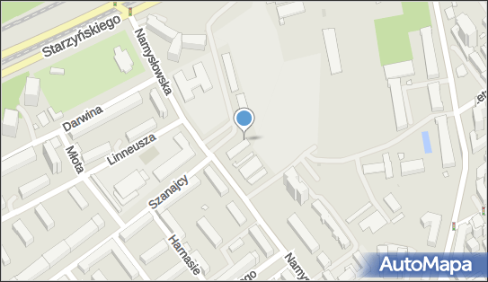 Paczkomat InPost WAW105M, Namysłowska 8, Warszawa 03-455