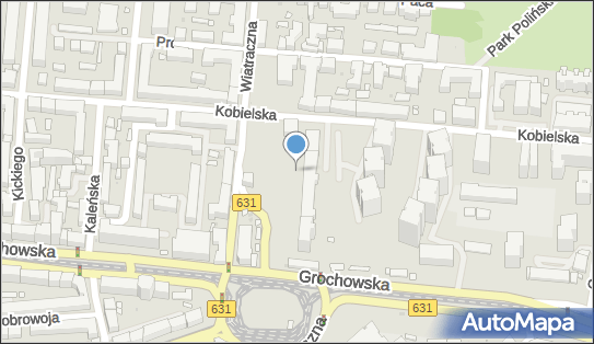 Paczkomat InPost WAW10A, Kobielska 23, Warszawa 04-359