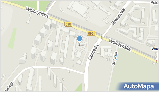 Paczkomat InPost WAW112A, Conrada 29B, Warszawa 01-922