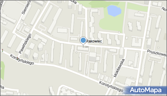 Paczkomat InPost WAW114HP, Pruszkowska 19/21, Warszawa 02-119