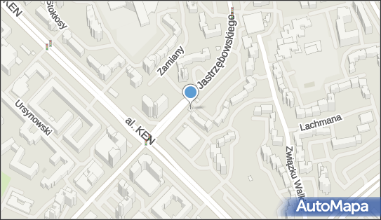 Paczkomat InPost WAW116A, Rodowicza Anody/ Jastrzębowskiego 6 02-786