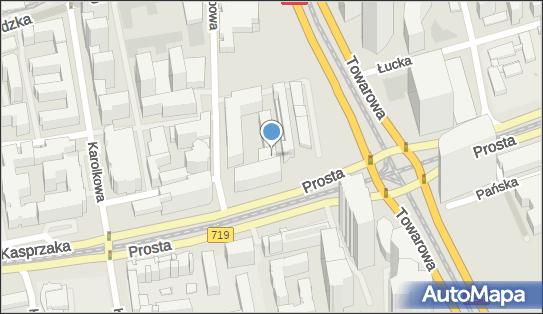 Paczkomat InPost WAW118M, Prosta 68, Warszawa 00-838