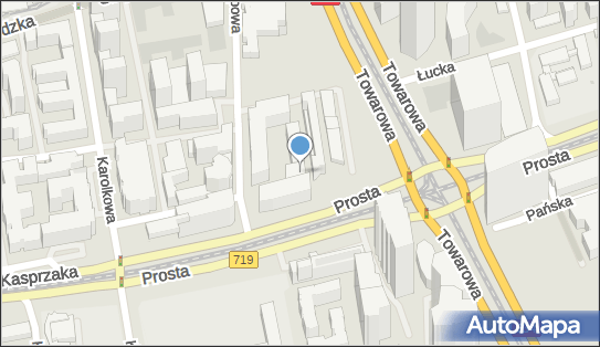 Paczkomat InPost WAW118M, Prosta 68, Warszawa 00-838