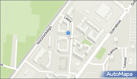 Paczkomat InPost WAW120H, Lekka 3, Warszawa 01-909