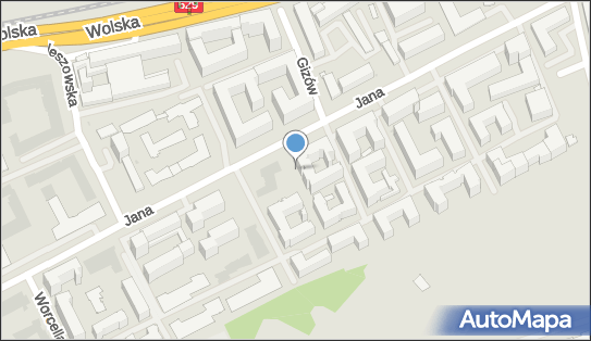 Paczkomat InPost WAW121H, Jana Kazimierza 23, Warszawa 01-248
