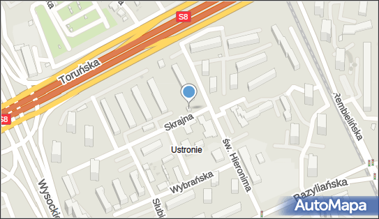 Paczkomat InPost WAW123H, Skrajna 11, Warszawa 03-209