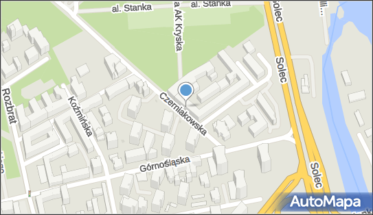 Paczkomat InPost WAW124H, Czerniakowska 176, Warszawa 00-440