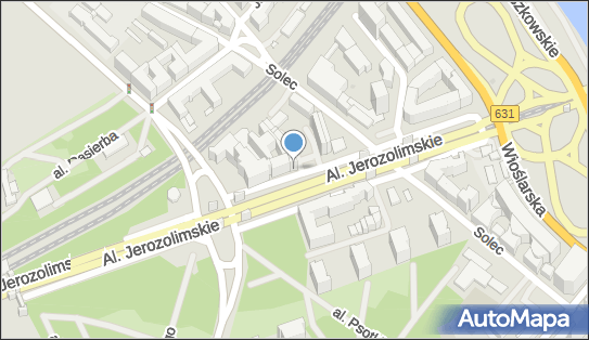 Paczkomat InPost WAW124M, Aleja 3 Maja 12, Warszawa 00-391