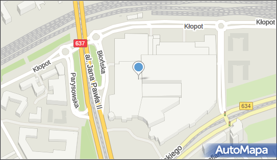 Paczkomat InPost WAW126A, al. Jana Pawła II 82, Warszawa 00-175