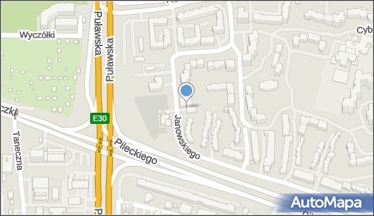 Paczkomat InPost WAW12BAPP, Janowskiego 50, Warszawa 02-784