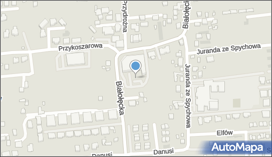 Paczkomat InPost WAW130A, Białołęcka 222, Warszawa 03-253