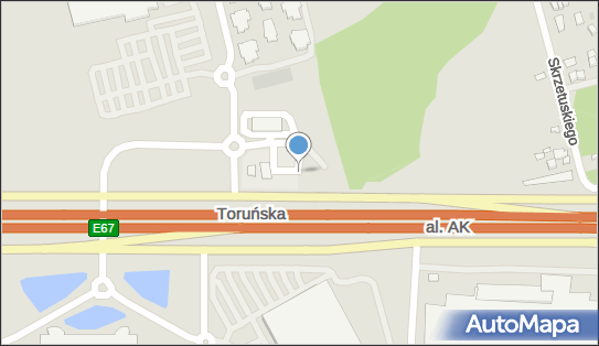 Paczkomat InPost WAW135AP, Toruńska 105, Warszawa 03-226