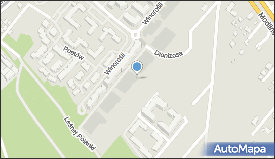 Paczkomat InPost WAW140H, Dionizosa 7A, Warszawa 03-142