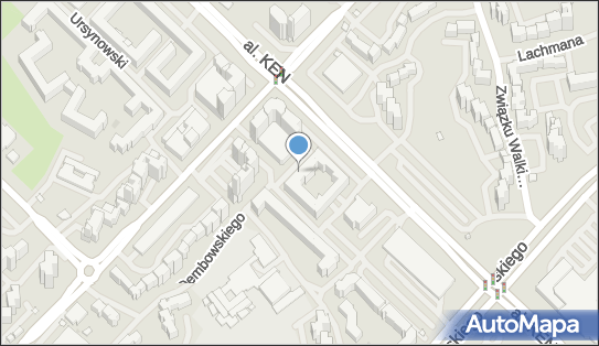 Paczkomat InPost WAW143M, Aleja Komisji Edukacji Narodowej 83 02-777