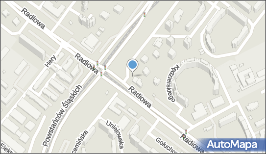 Paczkomat InPost WAW149A, Kędzierskiego 3A, Warszawa 01-493