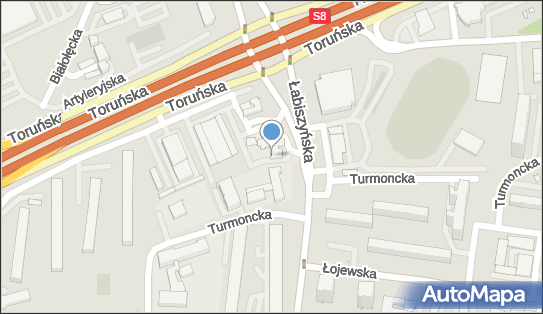 Paczkomat InPost WAW161M, Łabiszyńska 27, Warszawa 03-204