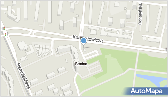 Paczkomat InPost WAW175A, Kondratowicza 4E, Warszawa 03-242