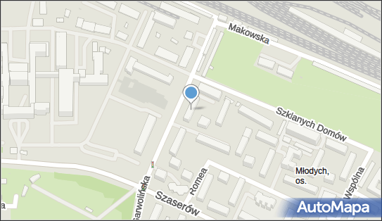 Paczkomat InPost WAW176AP, Garwolińska 26, Warszawa 04-348