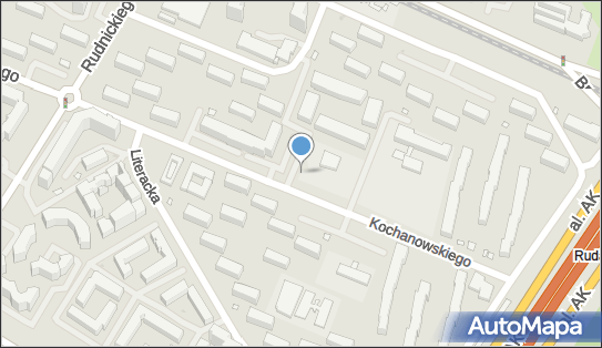 Paczkomat InPost WAW18M, Kochanowskiego 10A, Warszawa 01-716