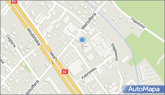 Paczkomat InPost WAW200AP, Czarodzieja 26, Warszawa 03-116