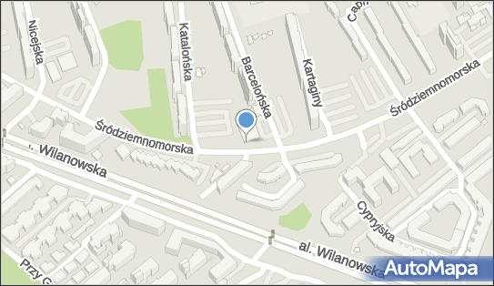 Paczkomat InPost WAW213AP, Barcelońska 1, Warszawa 02-762