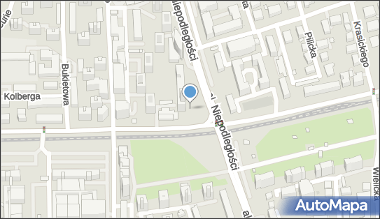 Paczkomat InPost WAW226M, Aleja Niepodległości 67, Warszawa 02-626