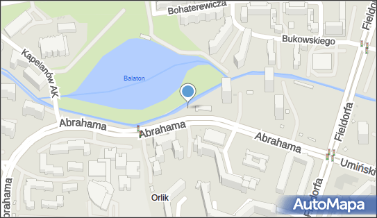Paczkomat InPost WAW233AP, gen. Romana Abrahama 7A, Warszawa 03-982