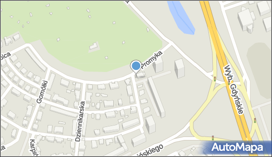 Paczkomat InPost WAW23BAPP, Koźmiana 12, Warszawa 01-606