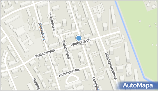 Paczkomat InPost WAW23H, Walecznych 68, Warszawa 03-926