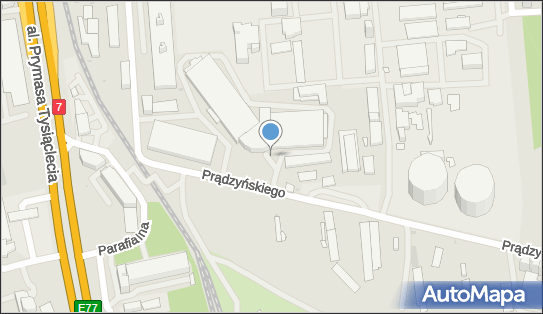 Paczkomat InPost WAW240M, Prądzyńskiego 12/14, Warszawa 01-222