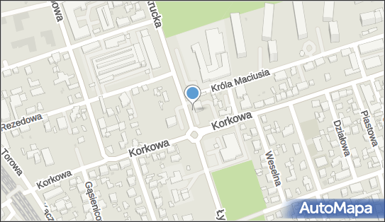 Paczkomat InPost WAW242M, Korkowa 77, Warszawa 04-519