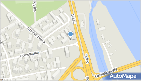 Paczkomat InPost WAW246M, Zagórna 1A, Warszawa 00-441