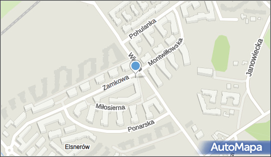 Paczkomat InPost WAW254M, Zamkowa 8, Warszawa 03-890