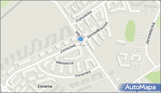 Paczkomat InPost WAW254M, Zamkowa 8, Warszawa 03-890